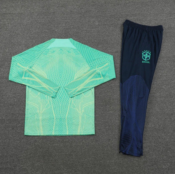 Brazil Dark Blue and Green Tracksuit