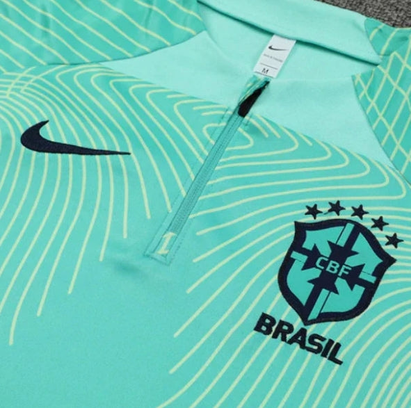 Brazil Dark Blue and Green Tracksuit