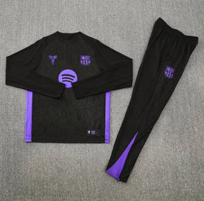 2025/2026 Barcelona Black and Purple Tracksuit