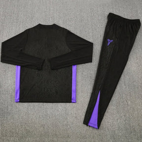 2025/2026 Barcelona Black and Purple Tracksuit