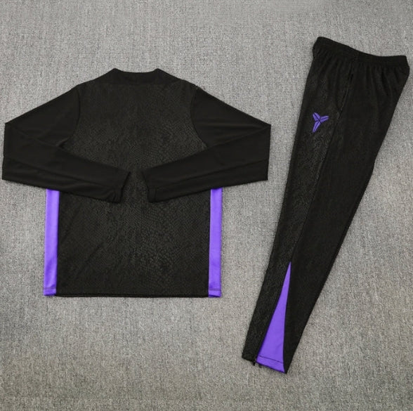 2025/2026 Barcelona Black and Purple Tracksuit