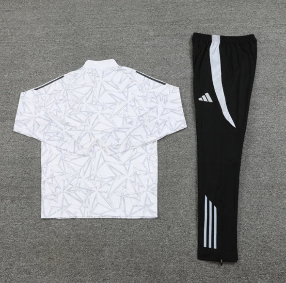 Real Madrid Black and White Tracksuit II