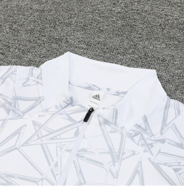 Real Madrid Black and White Tracksuit II