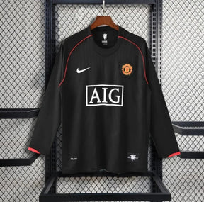 Manchester United Auswärts Langarm 07/08
